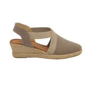 ESPARTO CUÑA GOMAS ANCHAS LINETTE (7007) TAUPE – CABRERA