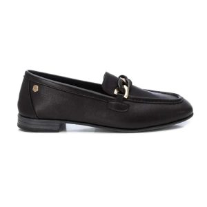 ZAPATO PIEL MOCASIN CADENA (16156101) NEGRO – CARMELA