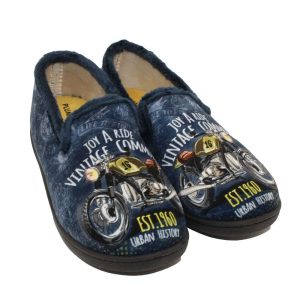 ZAPATILLA CERRADA MOTO CLASICA (R12228) – ROAL