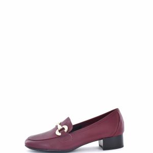 Mocasin Calmoda Tacon Piel Estribos B