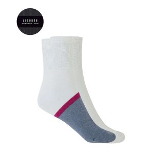 CALCETIN DUPLO CHATO ALGODON DEPORTIVO SEMILISO (7559300) – PUNTO BLANCO