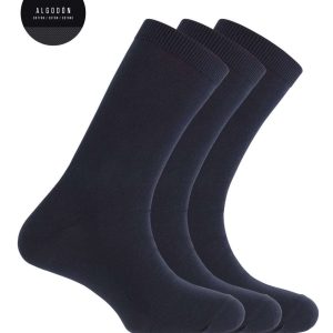 CALCETIN TRIPLO ALGODON LISO BASIX (1488010) – PUNTO BLANCO